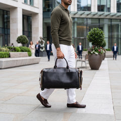 Wrinkle-Free Travel Duffle — The Smart Garment Bag for Business Trips